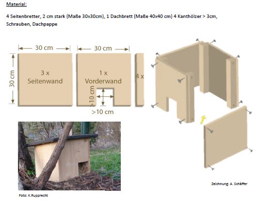 abri du site allemand Igel in Bayern